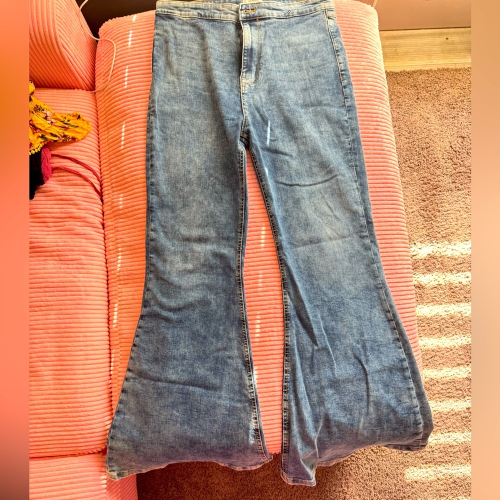 Forever 21 Flare Bellbottom Jeans